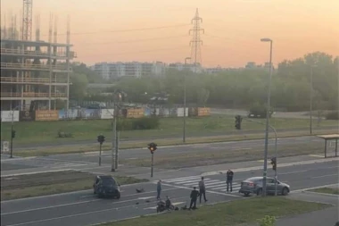 Imamo nove pobednike policijskog časa: Na pustom i širokom bulevaru dogodio se sudar
