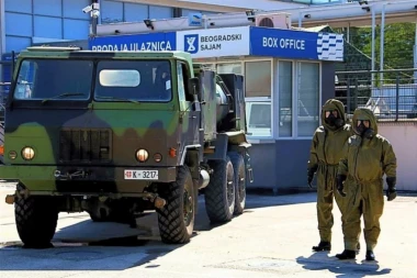 ABHO Vojske Srbije u borbi protiv korone