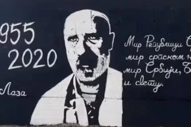 U čast heroju! Zvornik dobio grafit posvećen doktoru Laziću