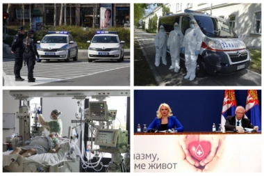 (VIDEO) U Srbiji koronavirusom ukupno zaraženo 8.724 ljudi, umrlo 173! Situacija se smiruje, ali se pojavljuju "džepovi" zaraze