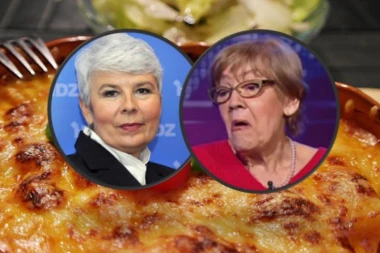 Tviter kuvarice! Jadranka: Volim ih zapeći! Vesna: To ne liči na lazanje!