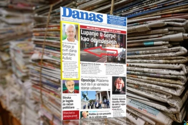 "Srbija ovih dana izgleda kao komforni Aušvic": Osuda naslovne strane Danasa sa svih strana
