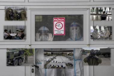 Evo kako izgleda dan na Sajmu! Foto-priča iz privremene kovid bolnice