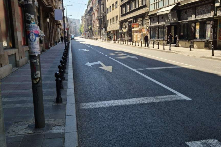 Pogled od Radio Beograda levo - Svetogorska ulica