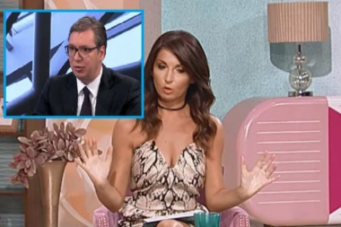 (VIDEO) SVE MU SASULA JAVNO: Sanja Marinković se usred emisije obratila Vučiću, nastao TAJAC u studiju!