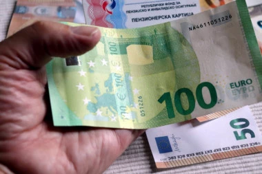 Srednji kurs evra sutra 117,18 dinara