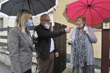 Sigurnoj kući u Beogradu paketi sa hranom i zaštitnom opremom