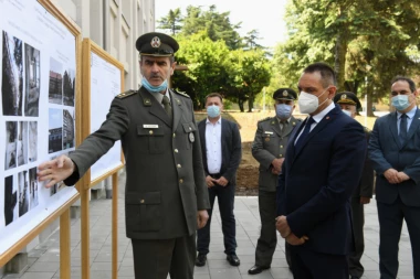 (FOTO) Vulin na Vojnoj akademiji: Novih 3.300 kvadrata za smeštaj kadeta!