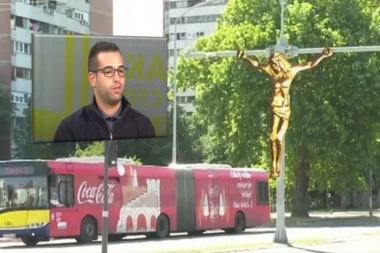 (FOTO) On je postavio Hristovo raspeće na banderu: Hteo je da dokaže nešto o čemu svi treba razmislimo!