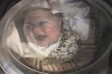 (FOTO) Otac je brzo ubacio veš u mašinu: Kad je pogledao u bubanj, sledila mu se krv u venama!