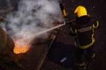 DRUGI POŽAR NA ISTOM MESTU U ROKU OD 24 SATA! Opet bukti vatra kod Novog Sada! (FOTO)