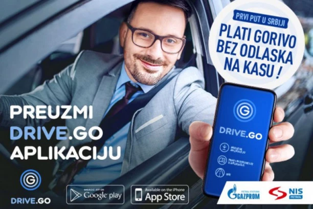 Drive.Go mobilna aplikacija: Prvi put u Srbiji – plaćanje goriva bez odlaska na kasu