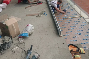 (FOTO) Pripreme za "Adria Tour": Radovi u toku na terenima SC Novak, ulaznice uskoro u prodaji!