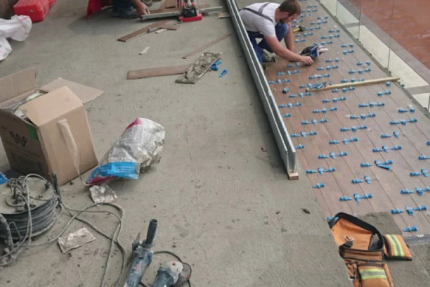 (FOTO) Pripreme za "Adria Tour": Radovi u toku na terenima SC Novak, ulaznice uskoro u prodaji!