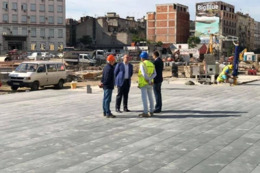 Vesić: Beograd će biti ponosan na svoj novi centralni trg