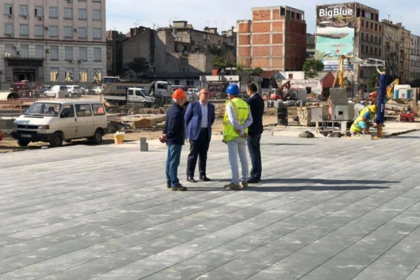 Vesić: Beograd će biti ponosan na svoj novi centralni trg