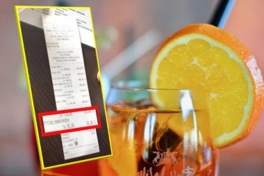 (FOTO) Nova prevara postala hit u kafićima: Dobro pogledajte račun, možda ste platili krišku pomorandže na čaši?!