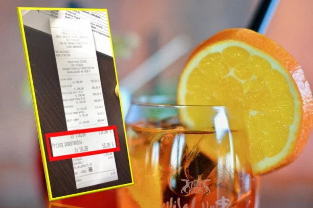 (FOTO) Nova prevara postala hit u kafićima: Dobro pogledajte račun, možda ste platili krišku pomorandže na čaši?!