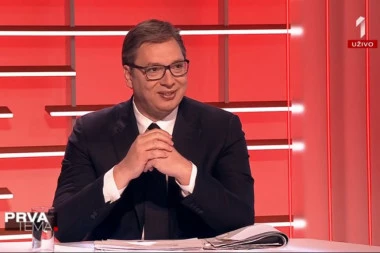 Vučić gost "Prve teme": Evropa i Amerika me pritiskaju kako bi pokvarili odnos sa Kinom!