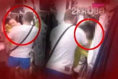 (VIDEO) Isplivao zastrašujući snimak: Mina razvaljuje glavu o vrata, Mensur dobija napad ludila i nasrće na nju!