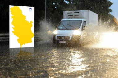Srbija je u narandžastom alarmu! RHMZ je objavio novo upozorenje: Evo do kada nam preti opasnost od nepogoda!
