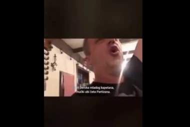 Sergej Trifunović se veselio uz četničke pesme, pa usledio hladan tuš: Ti si Legijin drug, ceniš koljače!