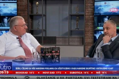 HAOS U PROGRAMU UŽIVO! Jovanović: Politika ti je spala na budalaštine, bulazniš! Šešelj: Šta da pričam o sebi, ja sam istorijska ličnost!