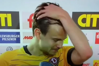 (VIDEO) Fudbaler plače nakon sedme utakmice u 19. dana: Mi plaćamo njihova sra*a!