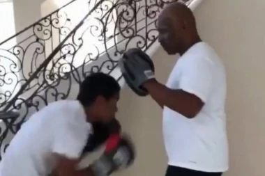 (VIDEO) Majk Tajson je zver, ali šta ćete tek reći za njegovog sina