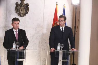 (VIDEO) VUČIĆ NA KONFERENCIJI SA LAJČAKOM: Ne možemo da razgovaramo ako je jedini zahtev da mi priznamo Kosovo
