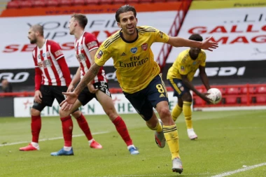 (VIDEO) Sebaljos u poslednjoj sekundi "rešio" Šefild i doneo Arsenalu polufinale FA kupa!