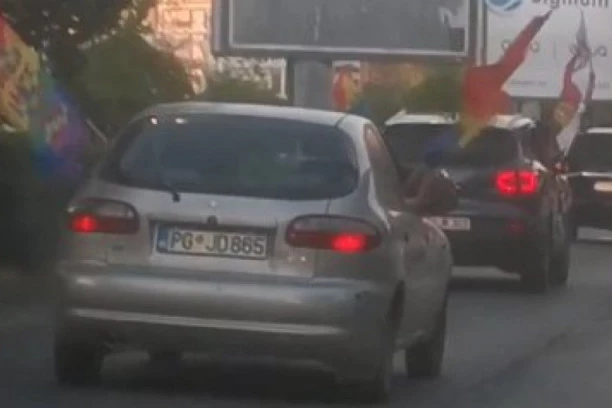 (VIDEO) Vijore se dugine zastave: Crnogorci na točkovima proslavili usvajanje zakona o istopolnim brakovima