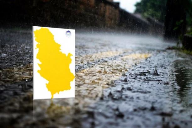 UKLJUČEN NARANDŽASTI METEOALARM: Sručiće se velika količina kiše za kratko vreme, a očekuje se i GRAD!