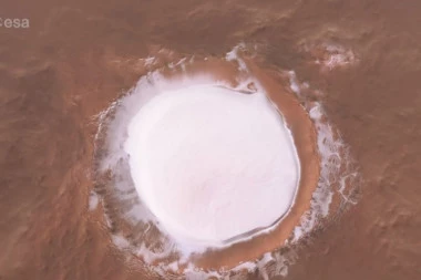 (VIDEO) PRELEP PRIZOR: Na Marsu otkriven krater pun leda koji bi mogao ljudima da omogući naseljavanje!