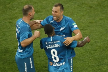 BANE OSVOJIO NOVI TROFEJ: Zenit šampion Rusije, Marko Nikolić trlja ruke!