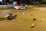 Detalji nesreće kod Čačka: Motociklista preticao "polo", pa se zakucao u "opel zafiru"! Od siline udarca mu pukla kaciga!