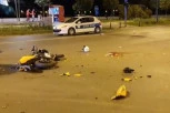 (FOTO) DETALJI JEZIVE SAOBRAĆAJKE U SUBOTICI: Vozač motora poginuo, devojka u kritičnom stanju, kamiondžija ih nije propustio