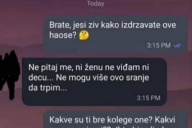 Teška hajka na SRPSKU POLICIJU! Tviteraš objavio lažnu prepisku: "Meni ušlo 8 istetoviranih navijača i uzelo nam opremu"