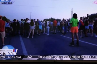 Demonstranti prave haos u Novom Sadu: Blokiran auto-put!