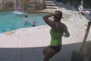 (VIDEO) Sve je delovalo tako mirno, a onda se čulo pucanje grana: Ova žena je izbegla SMRT za dlaku!