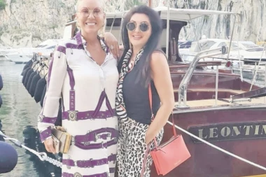 Folk zvezde zajedno u Monaku: Gaga poklonila Breni haljinu