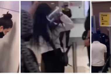 (VIDEO) OPŠTA ŠORKA - Tamnopute Amerikanke GAĐALE pa se POTUKLE sa osobljem aerodroma zbog odloženog leta