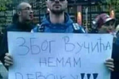 TRANSPARENT GOVORI VIŠE OD HILJADU REČI: Opoziciji je Vučić kriv za sve!