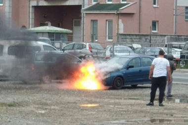 (FOTO) POŽAR na Petlovom brdu, SLIKE SA LICA MESTA