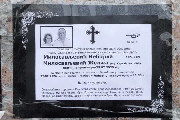 DVE PORODICE IZ LAĆARKA ZAVIJENE U CRNO: Sine moj, šta će tvoji siročići?!