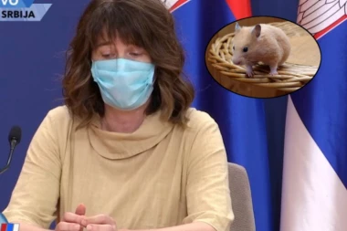 NOVO LICE KRIZNOG ŠTABA PRED KAMERAMA: Izašla pred srpsku javnost i IZJAVOM O HRČCIMA ZAPANJILA SRBIJU