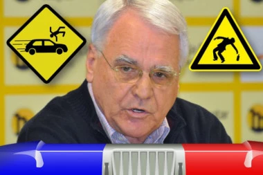 Lud + Milojko = LUDOJKO! Umalo pijan pregazio decu, pa im tražio da ga guraju