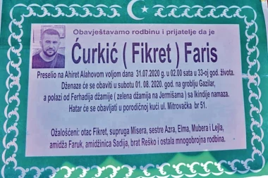 DETALJI POGIBIJE KOD SJENICE: Ćurkić hteo da proda motor Kasumoviću, obojica poginula u probnoj vožnji
