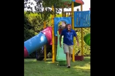 (VIDEO) Razigrani Dodik se vratio u detinjstvo: Nećete verovati svojim očima!