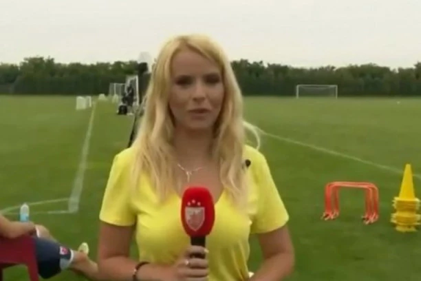 (VIDEO) BORJANE, ŠTA ĆE TI REĆI SNEŽA? Nećete verovati šta je golman Zvezde uradio zgodnoj novinarki!